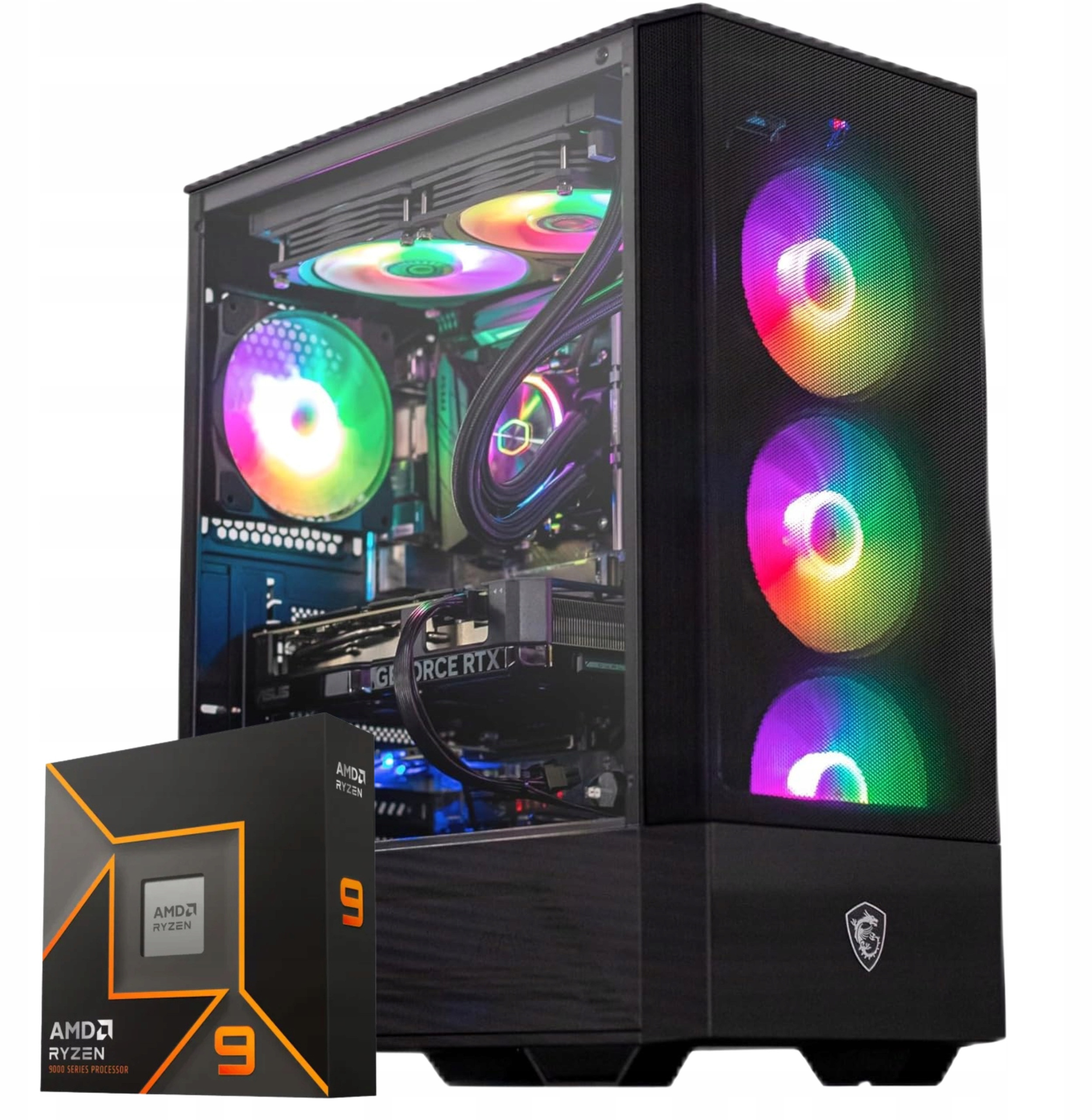Komputer Gamingowy Ryzen 9 9900X RTX 5090 32GB DDR5 2TB – Najlepszy wybór dla graczy