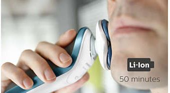 50 minut bezprzewodowego golenia