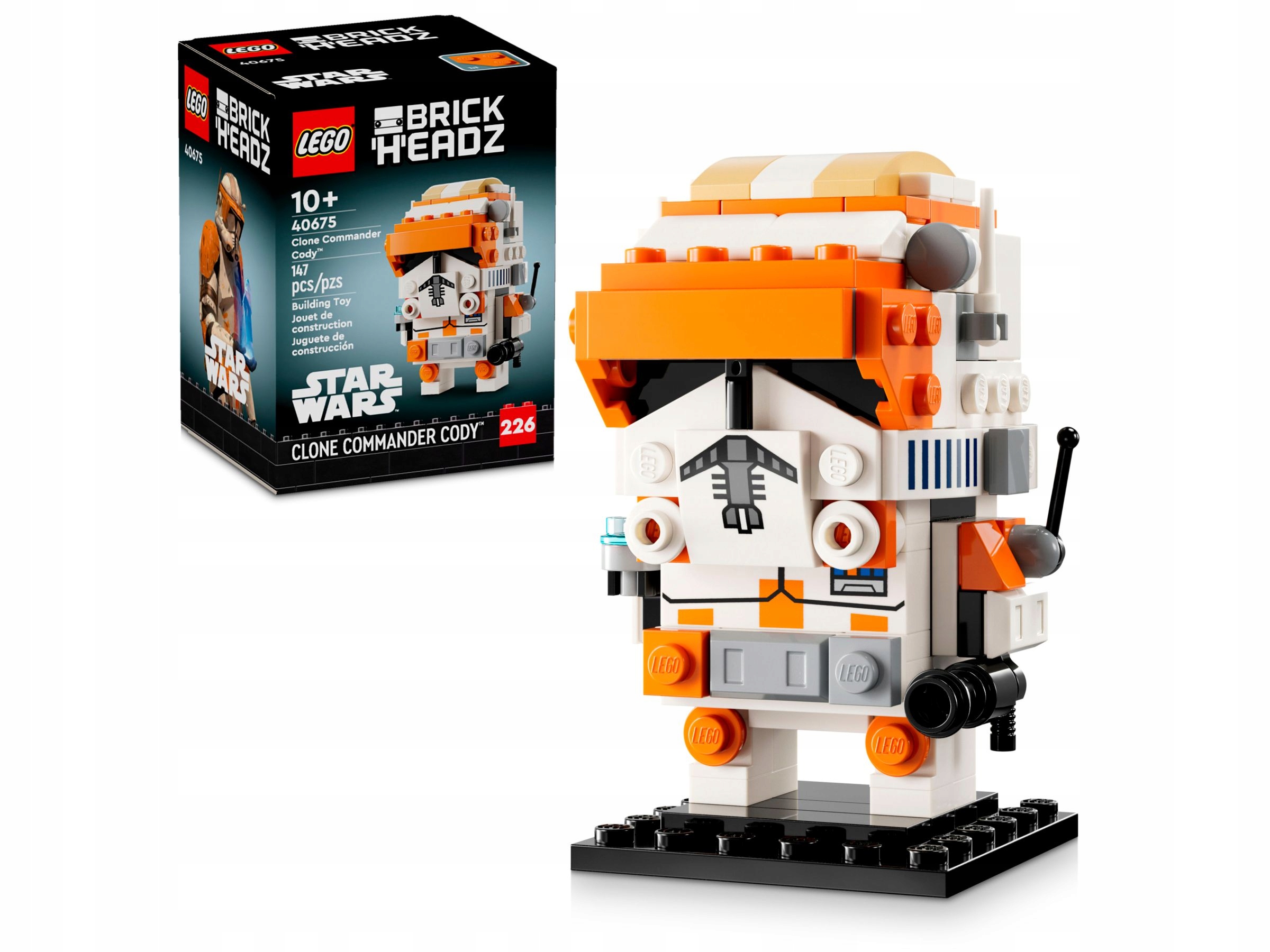 BrickHeadz Dowódca klonów Cody™ (40675) – Ikona Gwiezdnych Wojen w Twoim domu