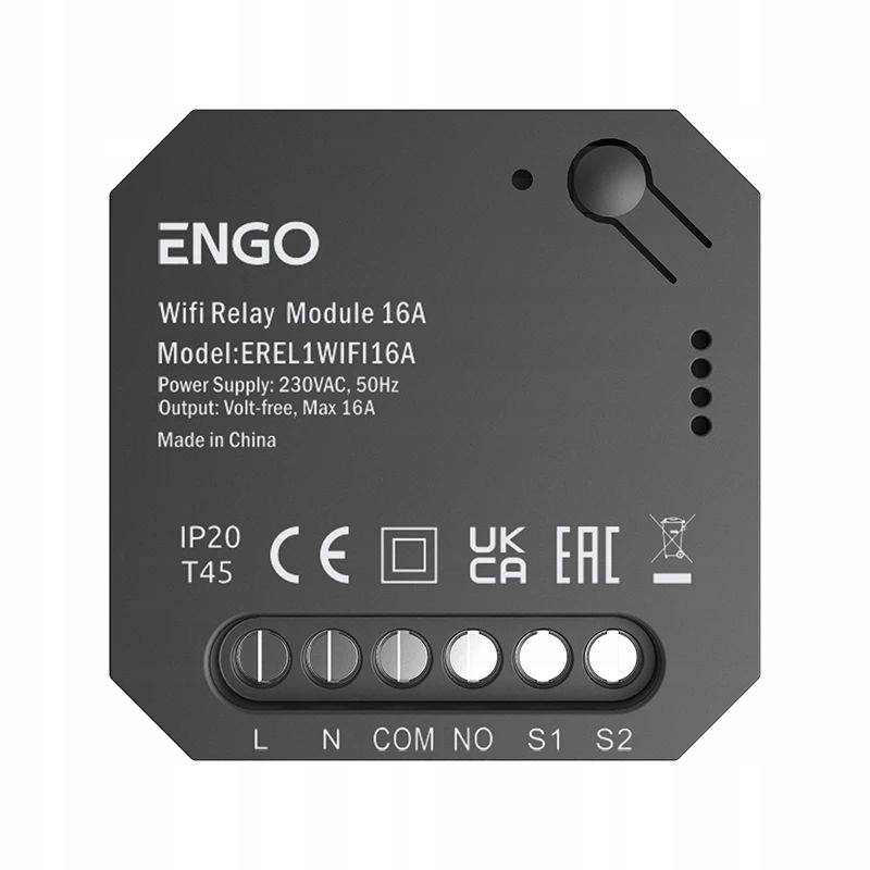 EREL-16WiFi – Inteligentny przekaźnik WiFi do systemu ENGO Smart
