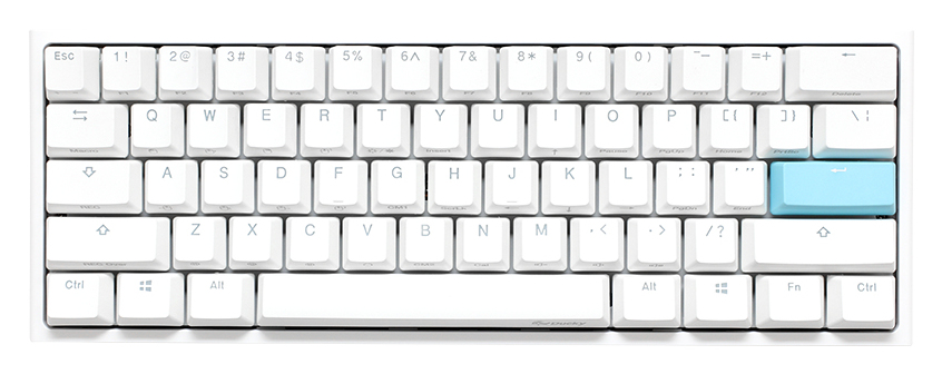 Klawiatura Ducky One 2 Pro Mini White Edition – Idealna do gier
