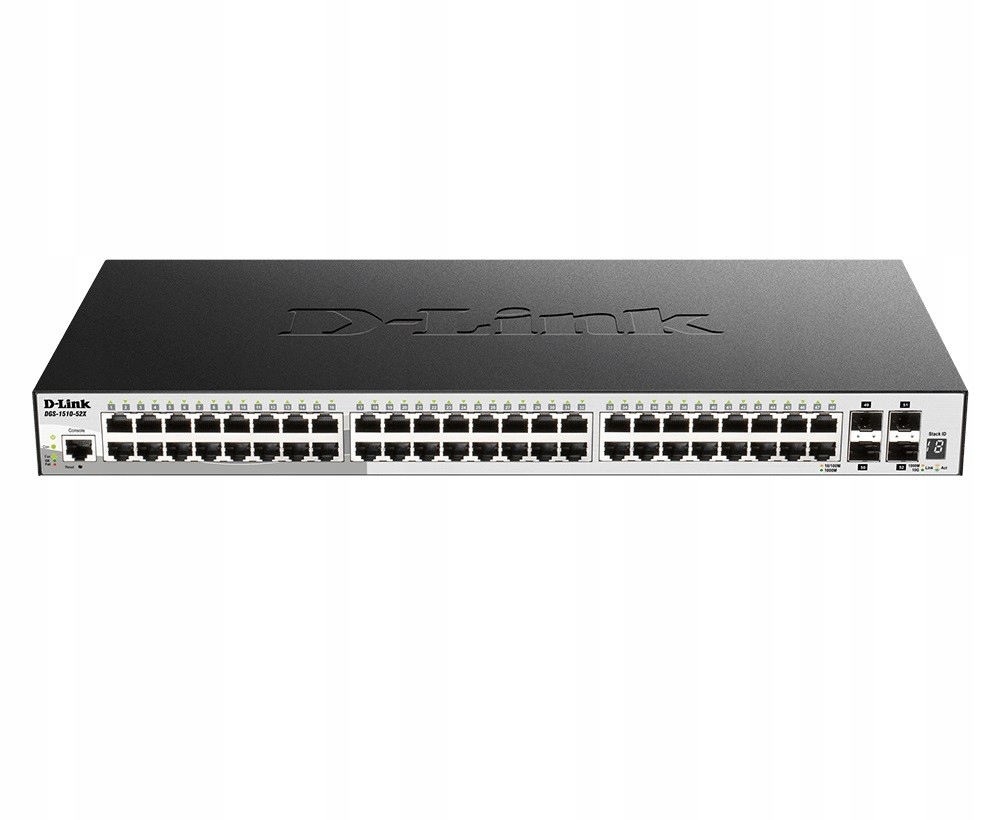 Przełącznik D-Link DGS-1510-52X/E – Wydajność i elastyczność w zarządzaniu siecią