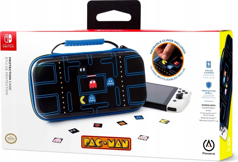 PowerA SWITCH / LITE / OLED Etui na konsole PAC-MAN Retro Arcade – Ochrona i styl w jednym