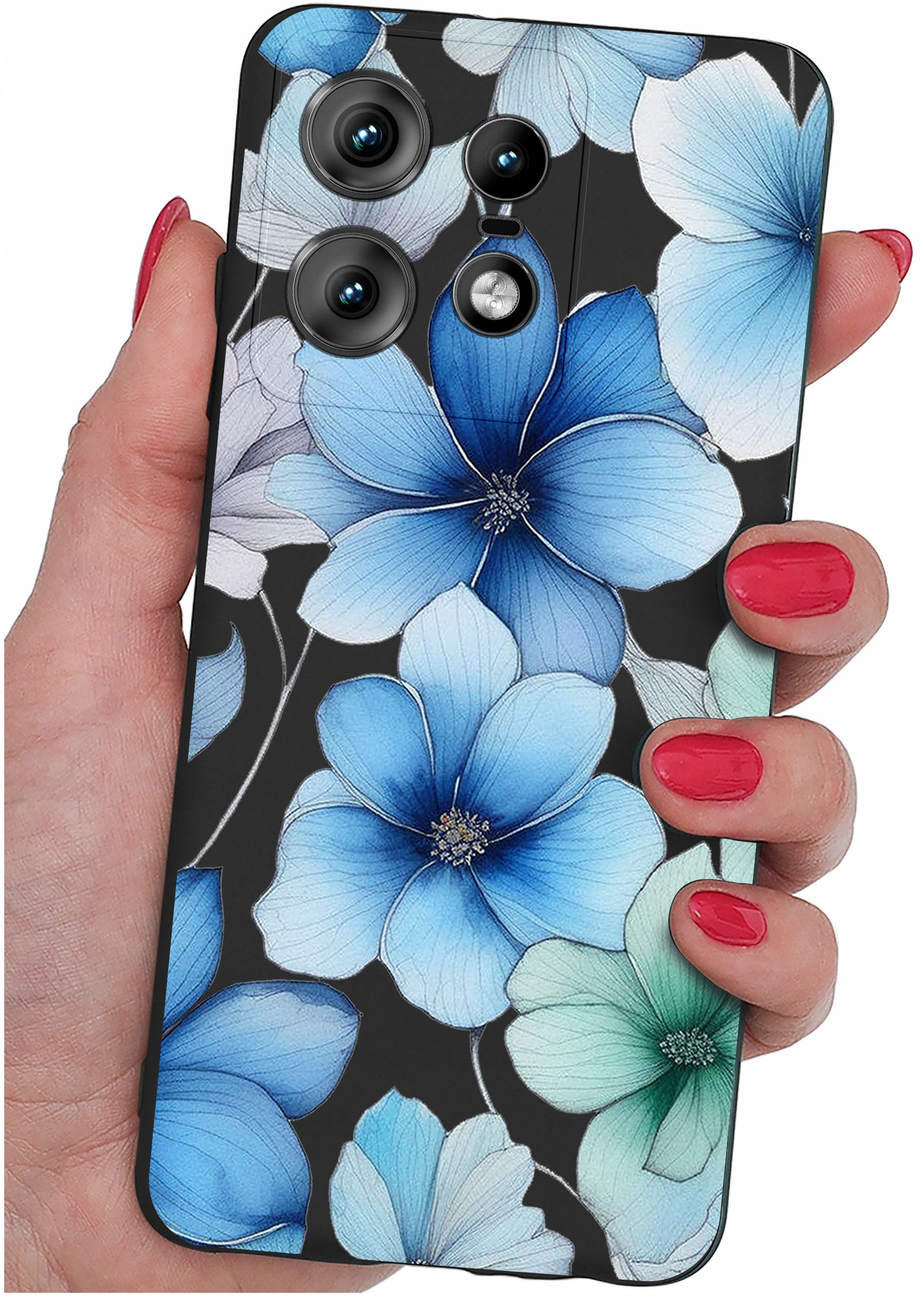 Etui do Motorola Moto EDGE 50 Pro WZORY | SILIKONOWE MATT CASE – Ochrona i styl w jednym