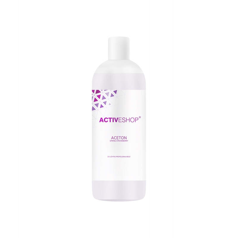 OCHO NAILS Aceton truskawkowy 500 ml – Idealne rozwiązanie do usuwania lakierów hybrydowych