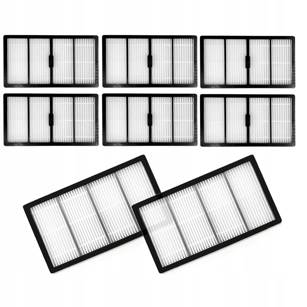 Zestaw zawiera 8 sztuk filtrów powietrza