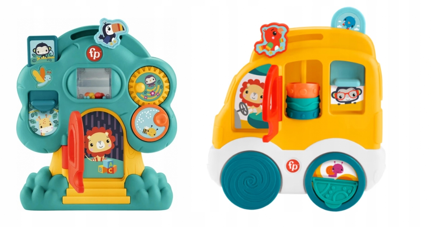 Mattel Fisher - Price Namelis/Automobilis – Zabawka dla małych odkrywców