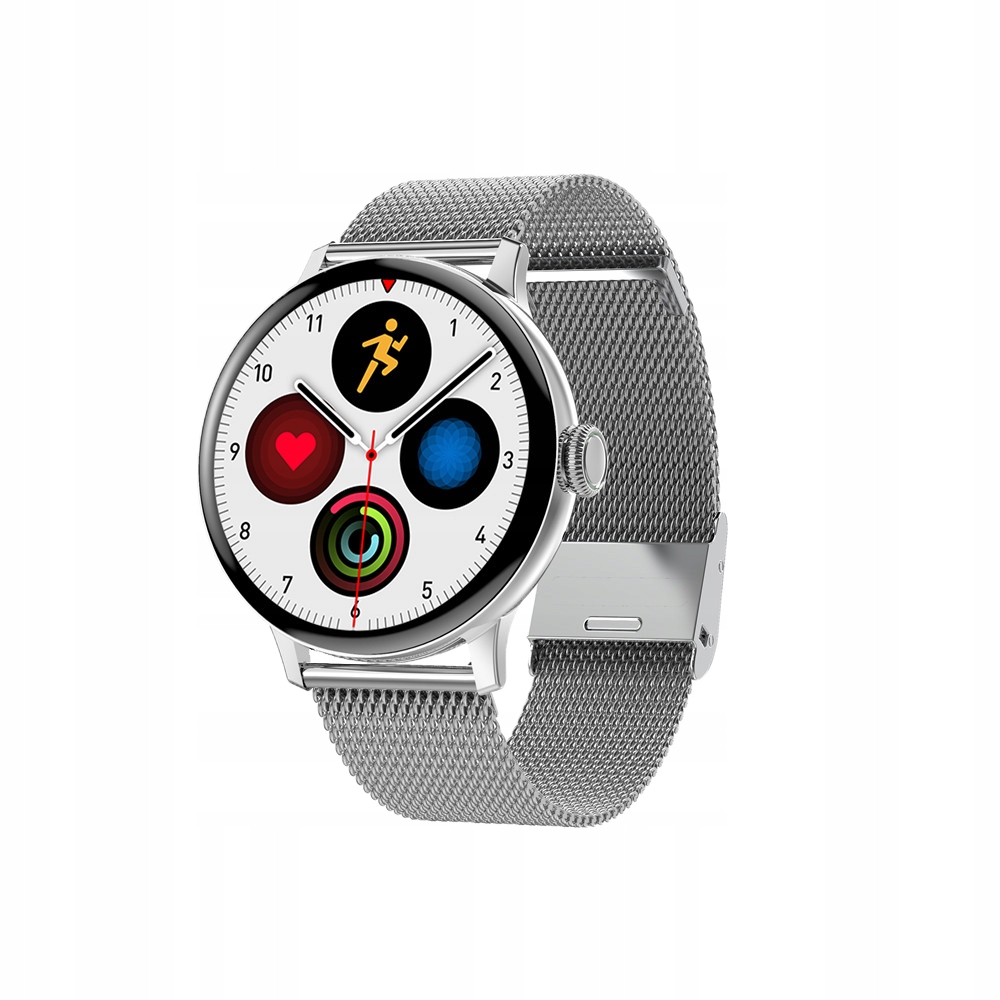 Smart Watch Luxury DT2 Silver – Elegancja i funkcjonalność w jednym