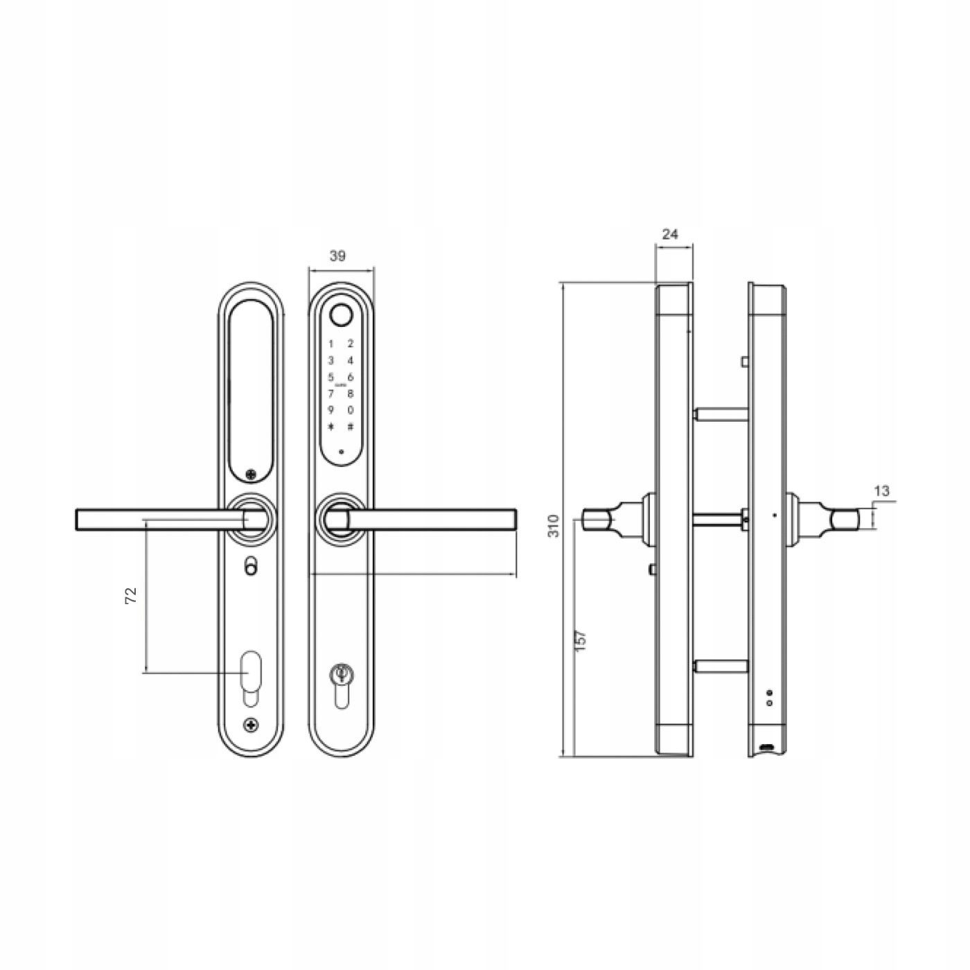 Wygodne metody otwierania drzwi – Odcisk palca, kod PIN, karta RFID