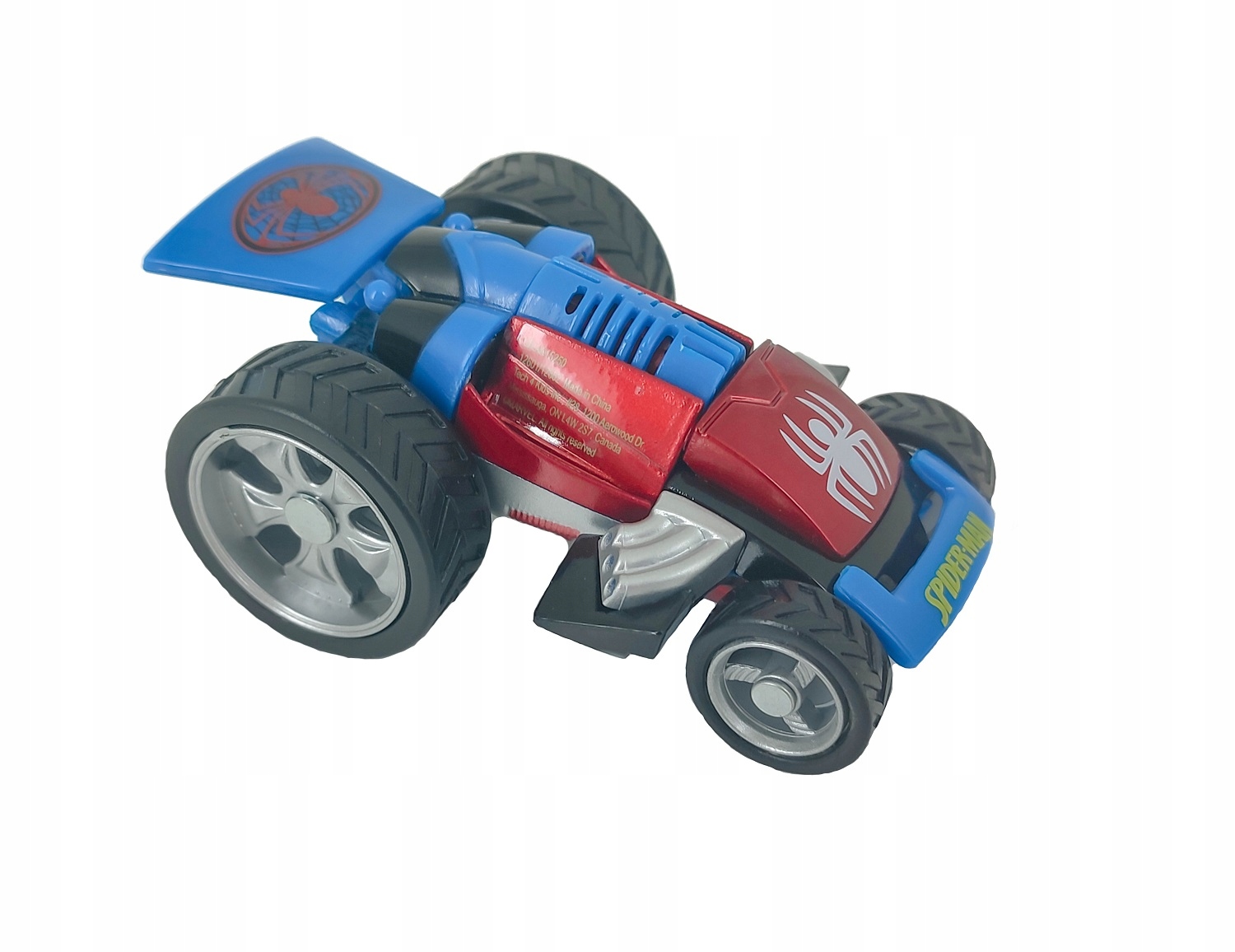 SPIDERMAN TRANSFORMUJĄCE AUTO MARVEL AVENGERS BLUE Model Regener8'rs