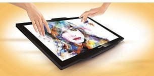 Monitor SmoothTouch charakteryzuje siÄ™ naturalnÄ…, pÅ‚ynnÄ… reakcjÄ… na dotyk