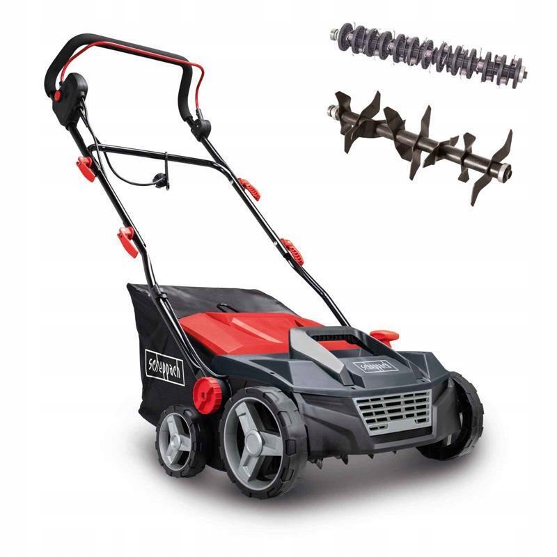 Funkcje 3 w 1: Wertykulacja, napowietrzanie i zbieranie