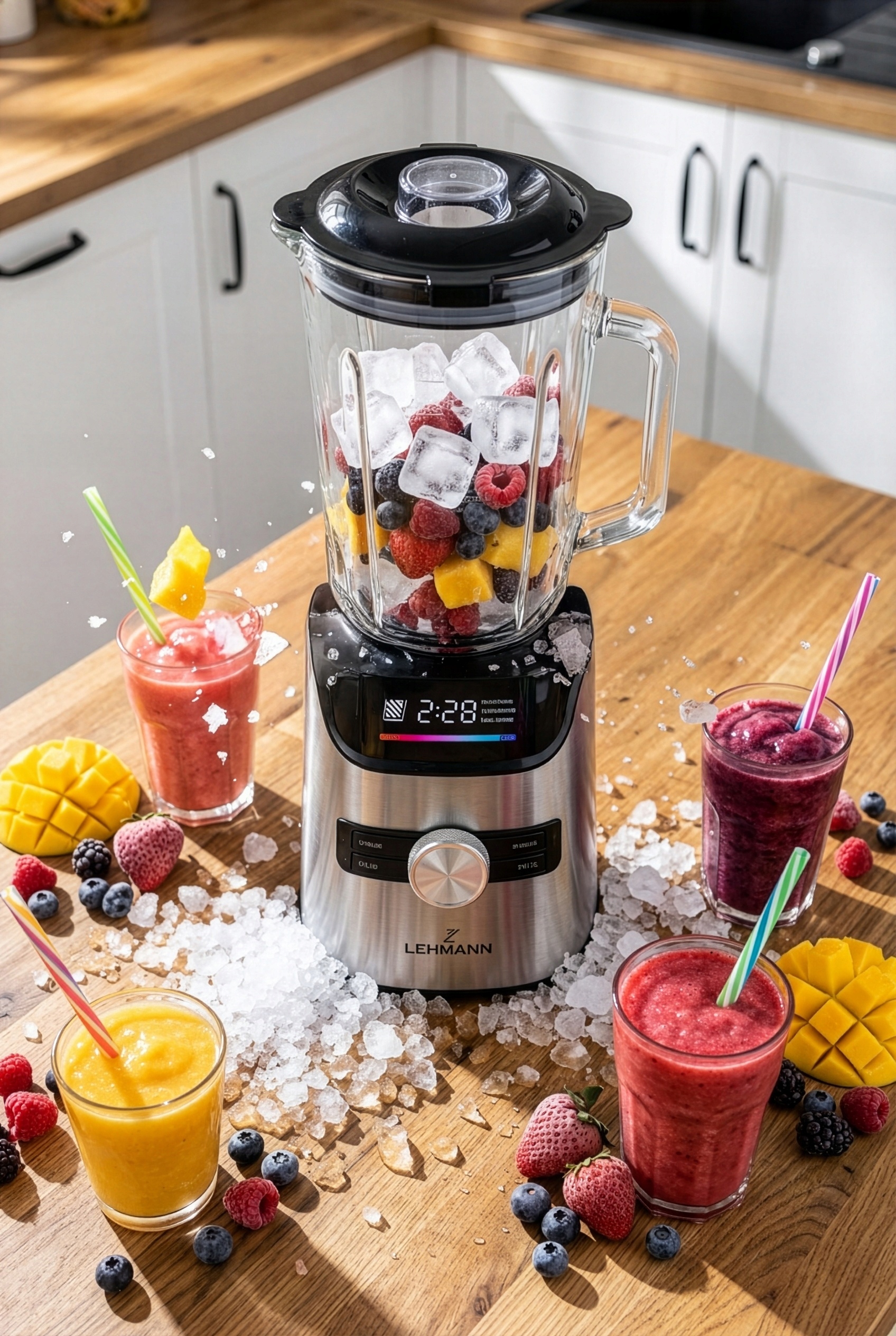 Blender kielichowy szklany Lehmann Senso 2000 – Twój niezawodny pomocnik w kuchni