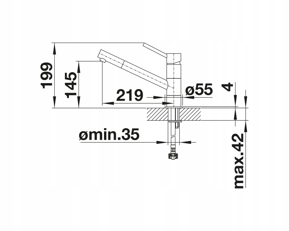 Elastyczne węże przyłączeniowe dla łatwego montażu