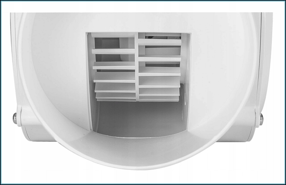 Wydajność i moc – 42/70 m3/h przy 12/22,5 W