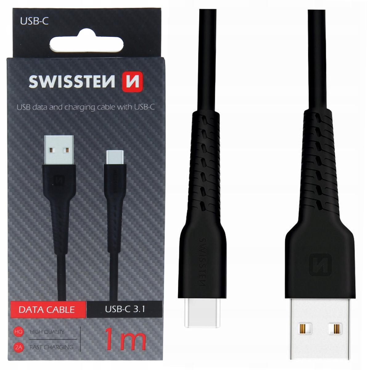 Kabel USB Swissten Swissten Basic Universāls Quick Charge 3.1 USB-C – Wydajność i niezawodność
