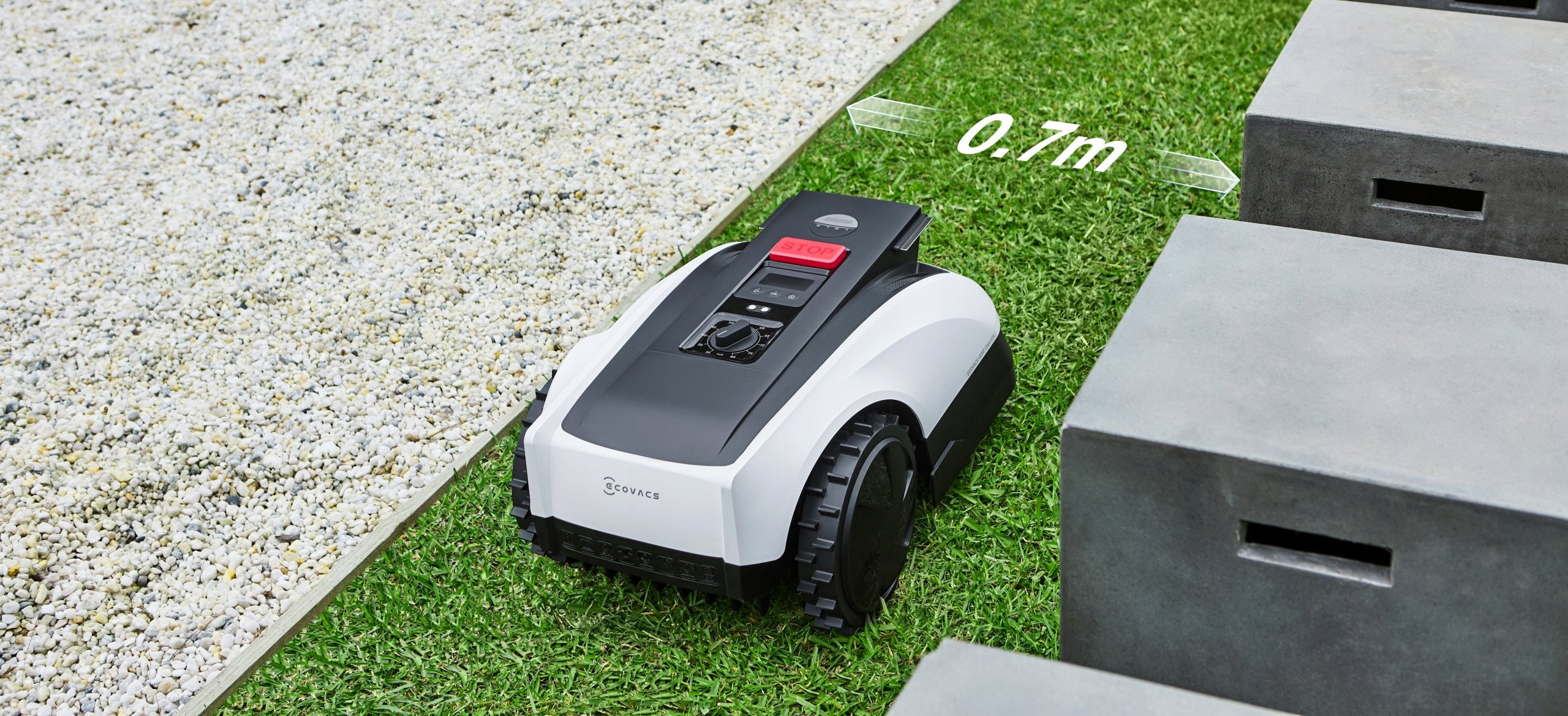 Niestandardowe plany koszenia sterowane przez aplikację