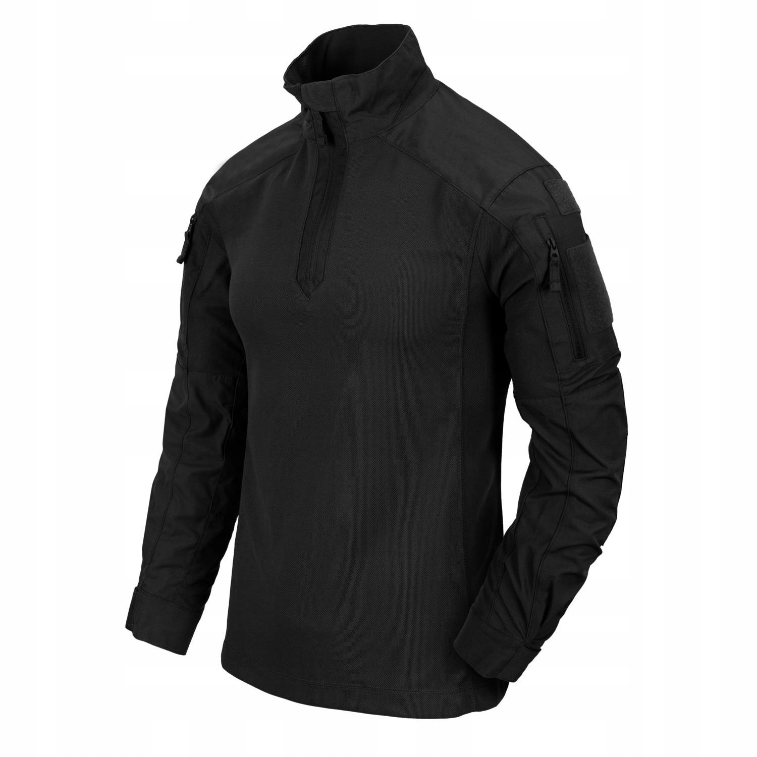 Helikon - Bluza MCDU Combat Shirt - NyCo Czarna L - Wytrzymałość i komfort w terenie