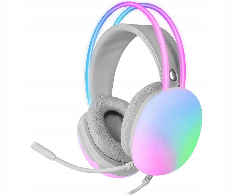 Słuchawki nauszne Mars Gaming MH-GLOW RGB Chroma Flow – Idealny wybór dla graczy