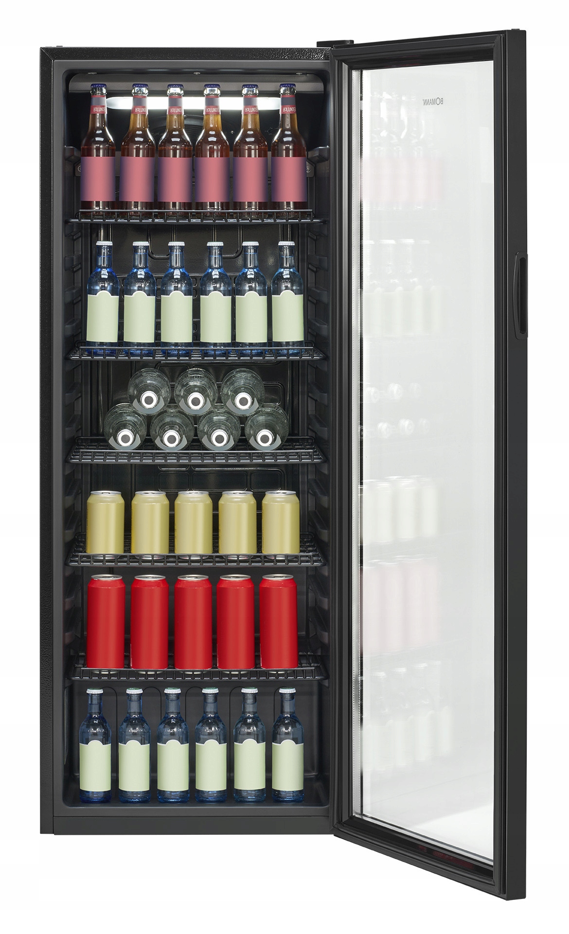 Przestronność i pojemność – 235 litrów dla Twoich napojów