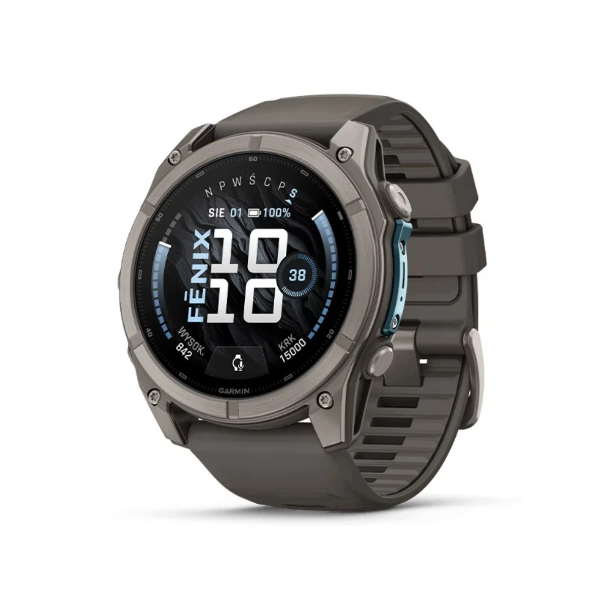 Garmin Fenix 9 51mm – Tytanowy smartwatch z AMOLED i silikonowym paskiem