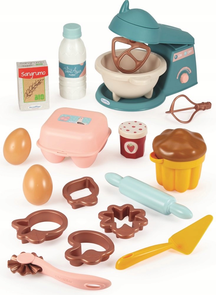 Zestaw 19 elementów dla małych cukierników