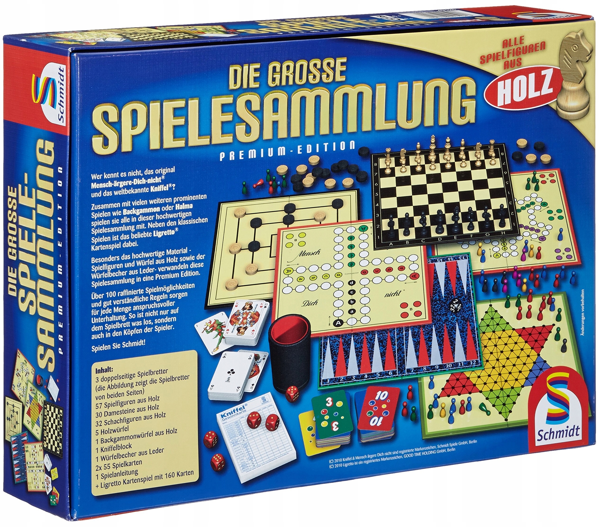 Kolekcja gier planszowych od Schmidt Spiele
