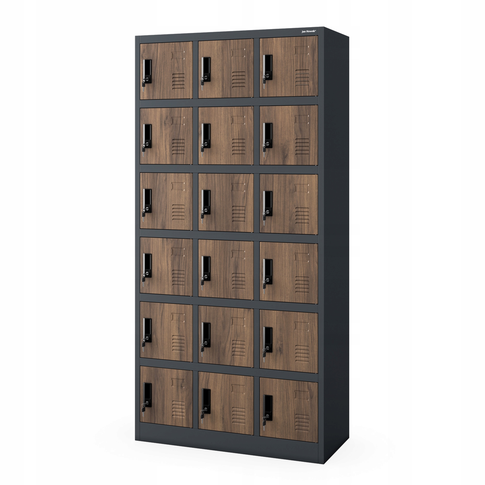 Skrytkowa szafa socjalna KAROL 900 x 1850 x 400 mm Eco*