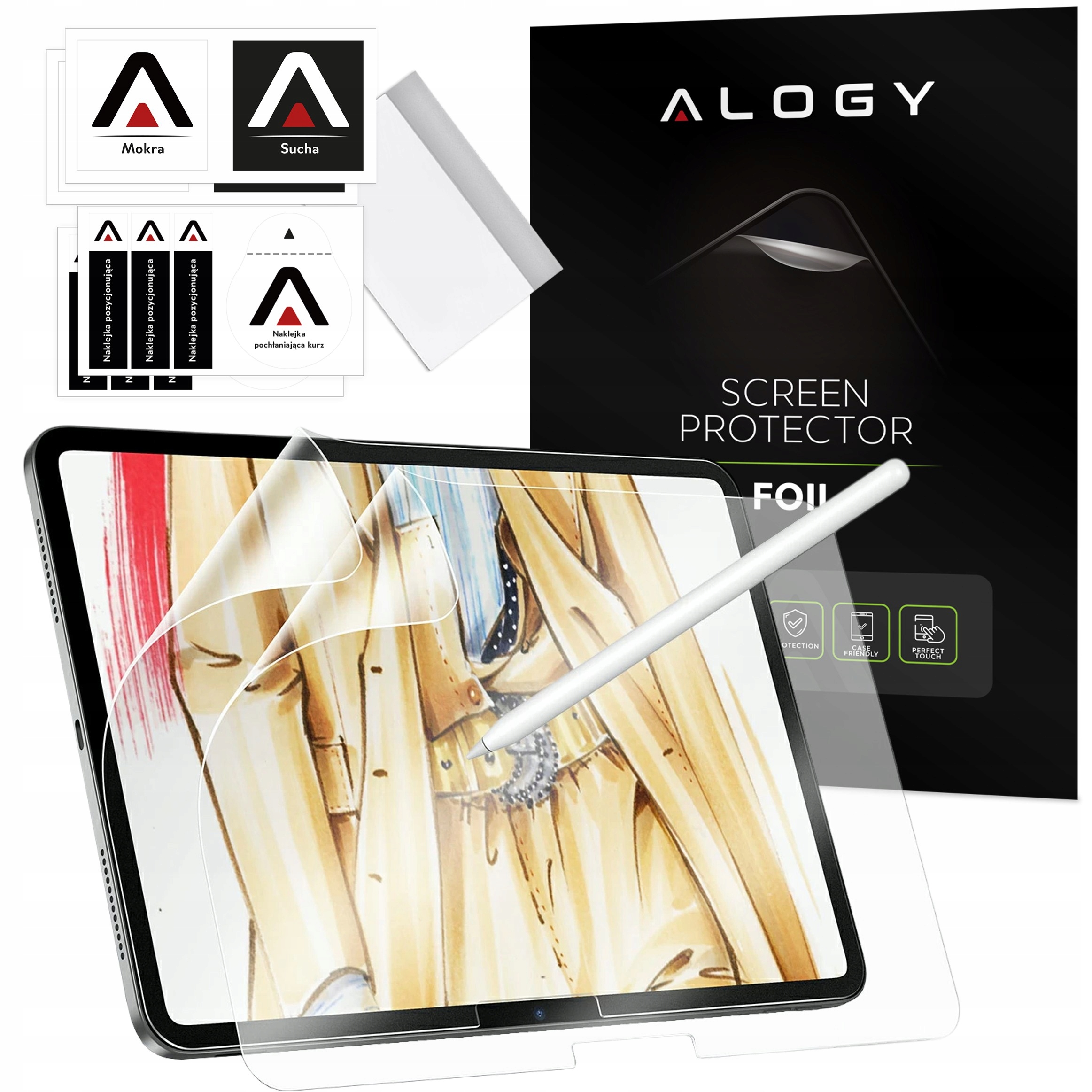 Folia matowa Alogy Matte Paper Screen Feel do Apple iPad Air 6 13