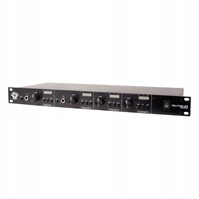 Black Lion Auteur Quad – Czterokanałowy preamp mikrofonowy dla profesjonalistów