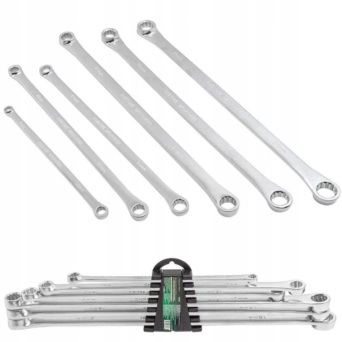 ROCKFORCE KLUCZ OCZKOWY DŁUGI kpl. 6el. – Niezbędne narzędzie dla każdego mechanika