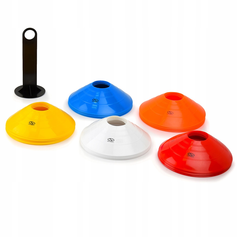 Zestaw z 50 pachołkami stożkowymi SMJ sport