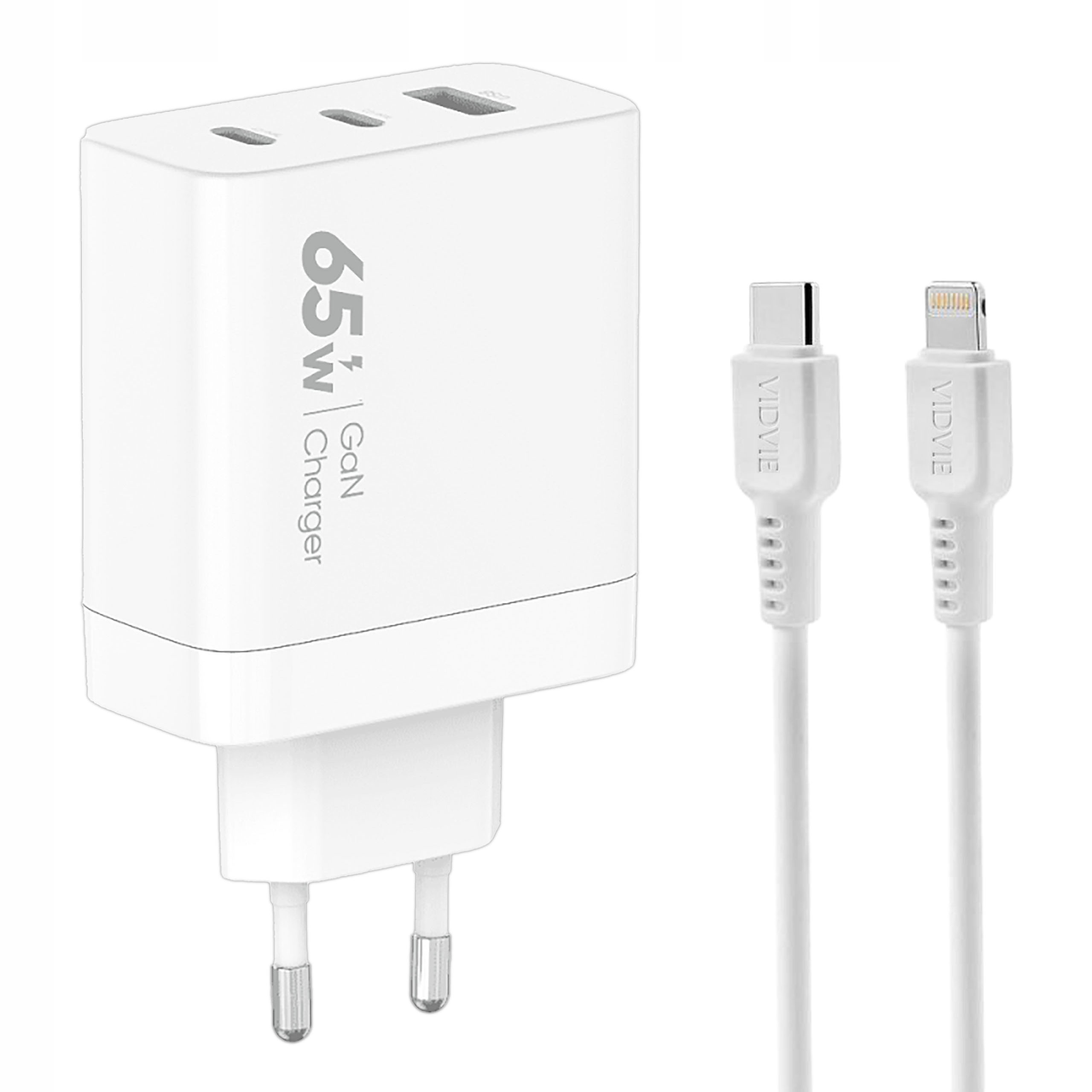 Możliwość ładowania trzech urządzeń jednocześnie