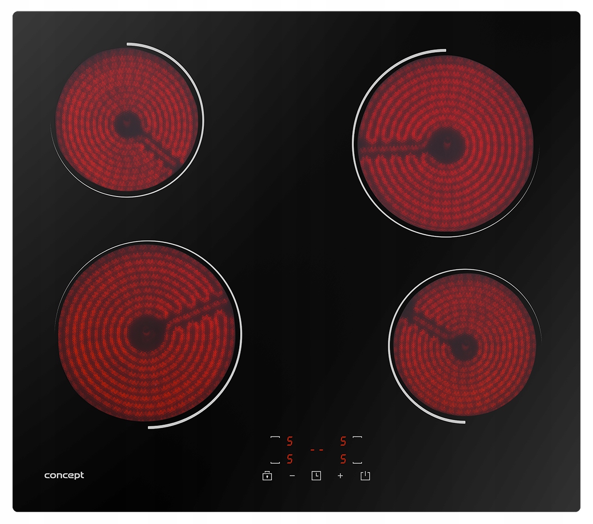 Płyta ceramiczna do zabudowy Concept SDV1260 – Nowoczesny design i funkcjonalność