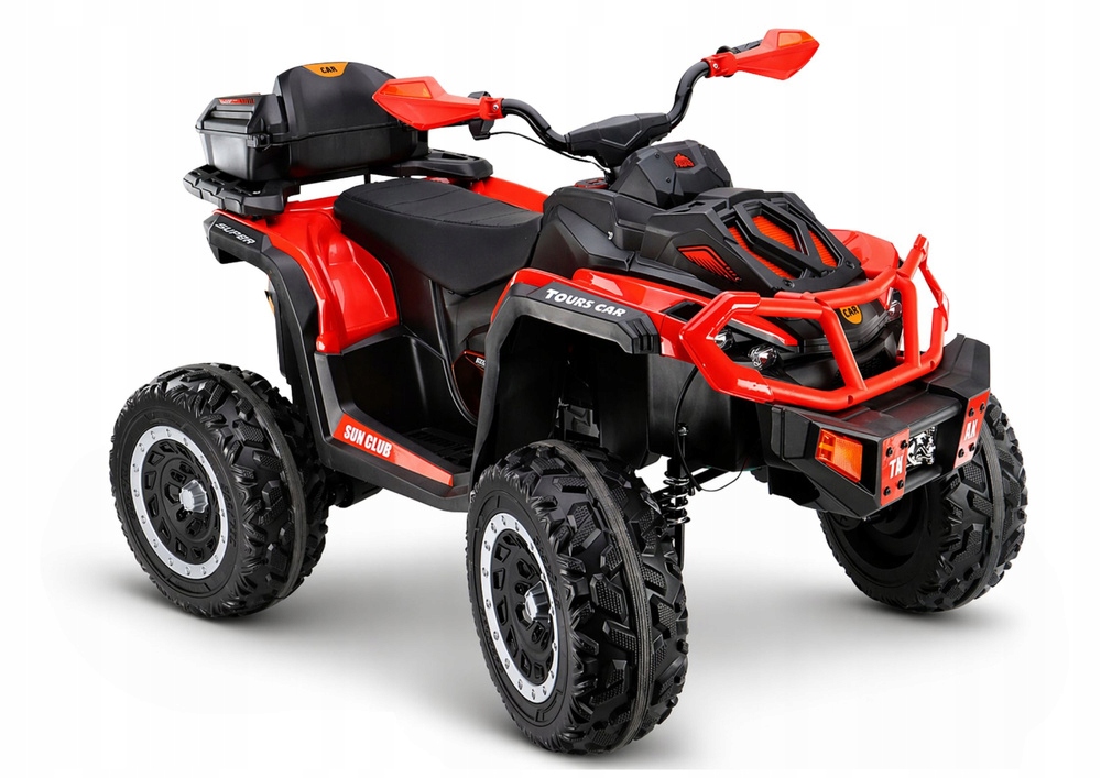 Quad Na Akumulator XW-08 4x4 45W Czerwony – Idealny wybór dla małych kierowców