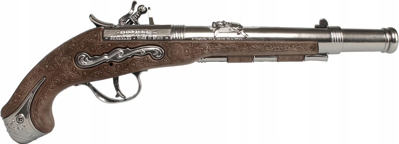 Zuru Metalowy pistolet pirata Gonher – Idealna zabawa dla małych piratów