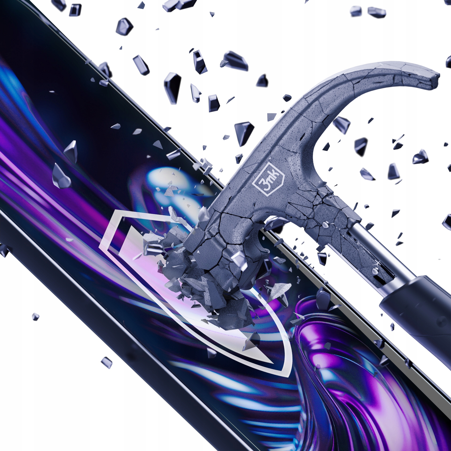 Wyjątkowa odporność na uderzenia - Technologia 3mk HARDY® Fusion™