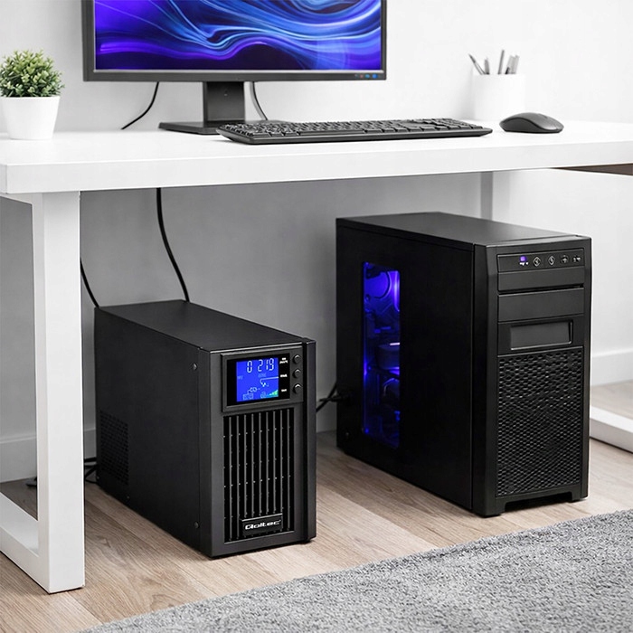 Zastosowanie zasilacza UPS – Idealny do komputerów, serwerów i małych silników