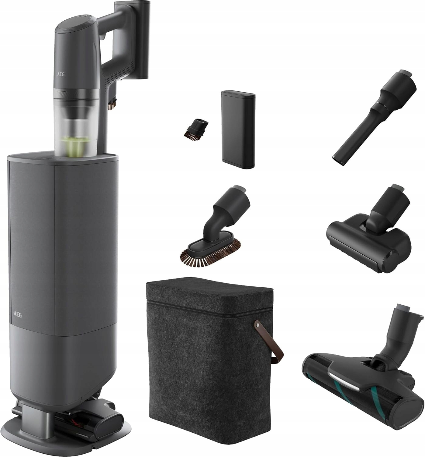 AEG ULTIMATE 8000 – Odkurzacz bezprzewodowy z automatyczną stacją 150W