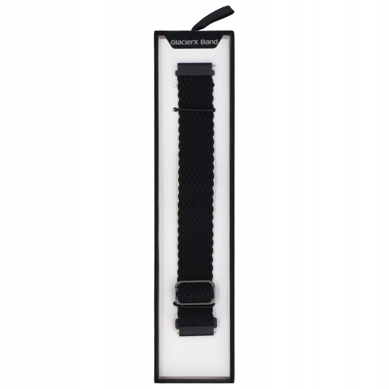 Pasek do smartwatcha GlacierX Slide Strap Nylon Black 22mm – Idealne dopasowanie i styl