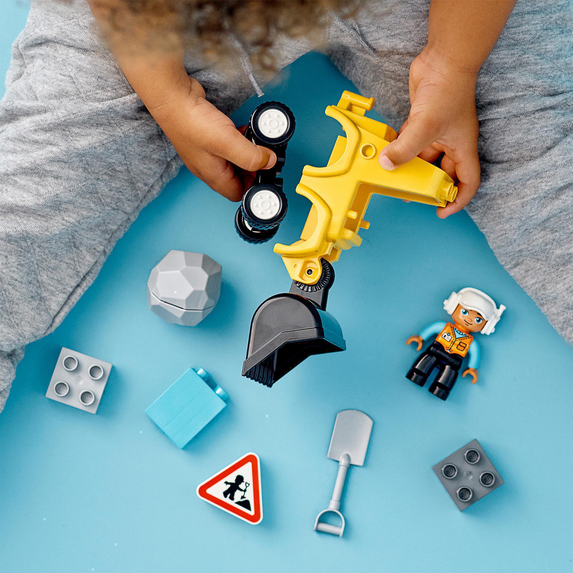 Duplo Buldożer (10930) – Kreatywna zabawa na placu budowy