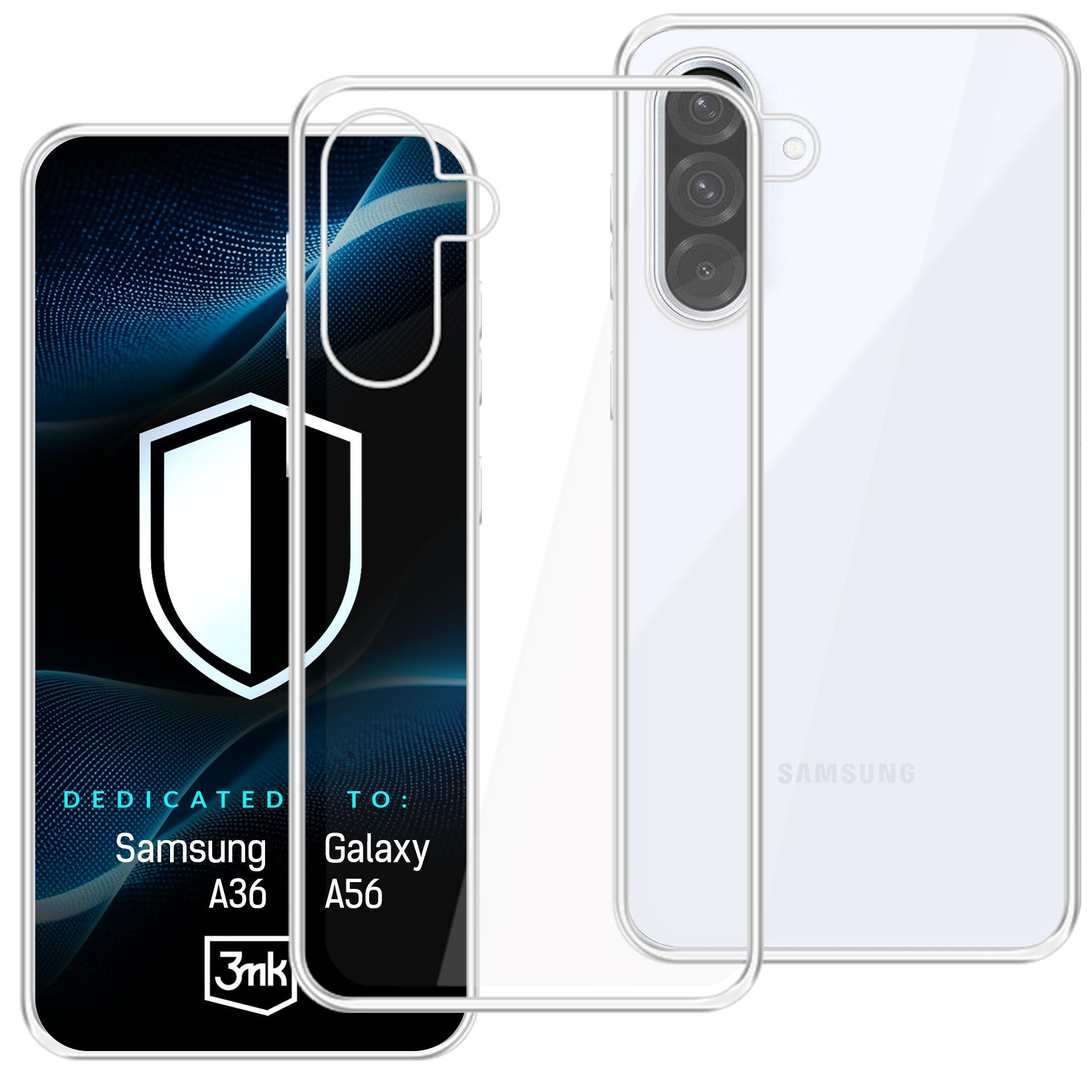 Samsung Galaxy A36/A56 – Przezroczyste etui 3mk HARDY Vision Case™