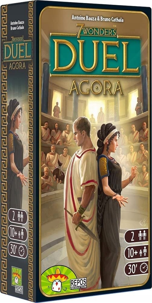 7 Wonders Duel - Agora – Rozszerzenie do gry planszowej dla dwóch graczy