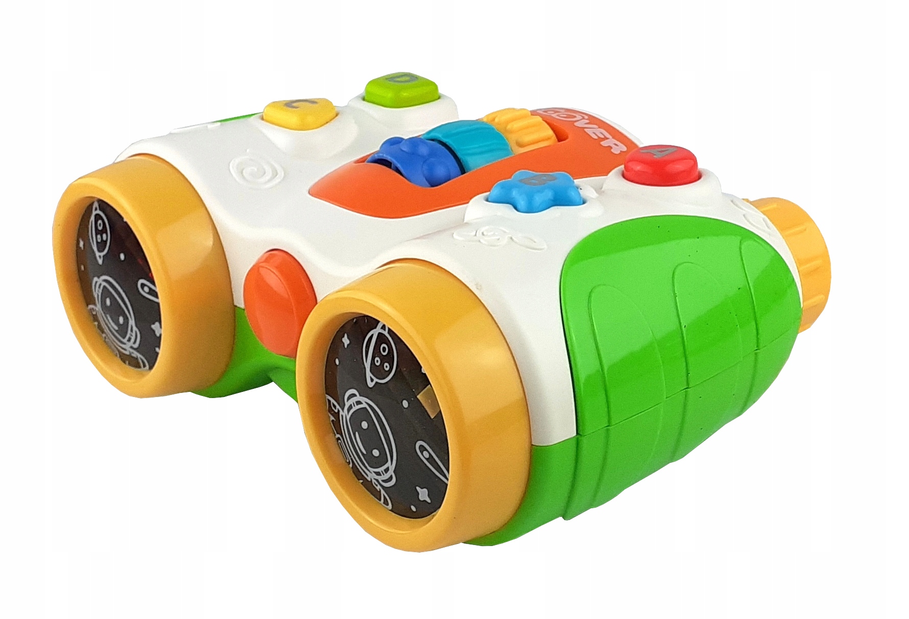 Edukacyjne pokrętła – Nauka kolorów i kształtów