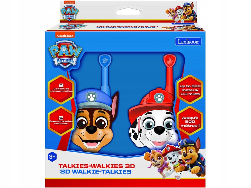 3D Krótkofalówki Psi Patrol – Idealna zabawa dla dzieci