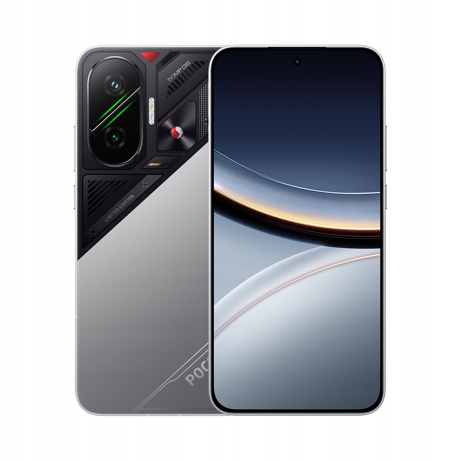 POCO F7 5G 1GB2/256GB Srebrny – Nowoczesny smartfon z potężnymi funkcjami