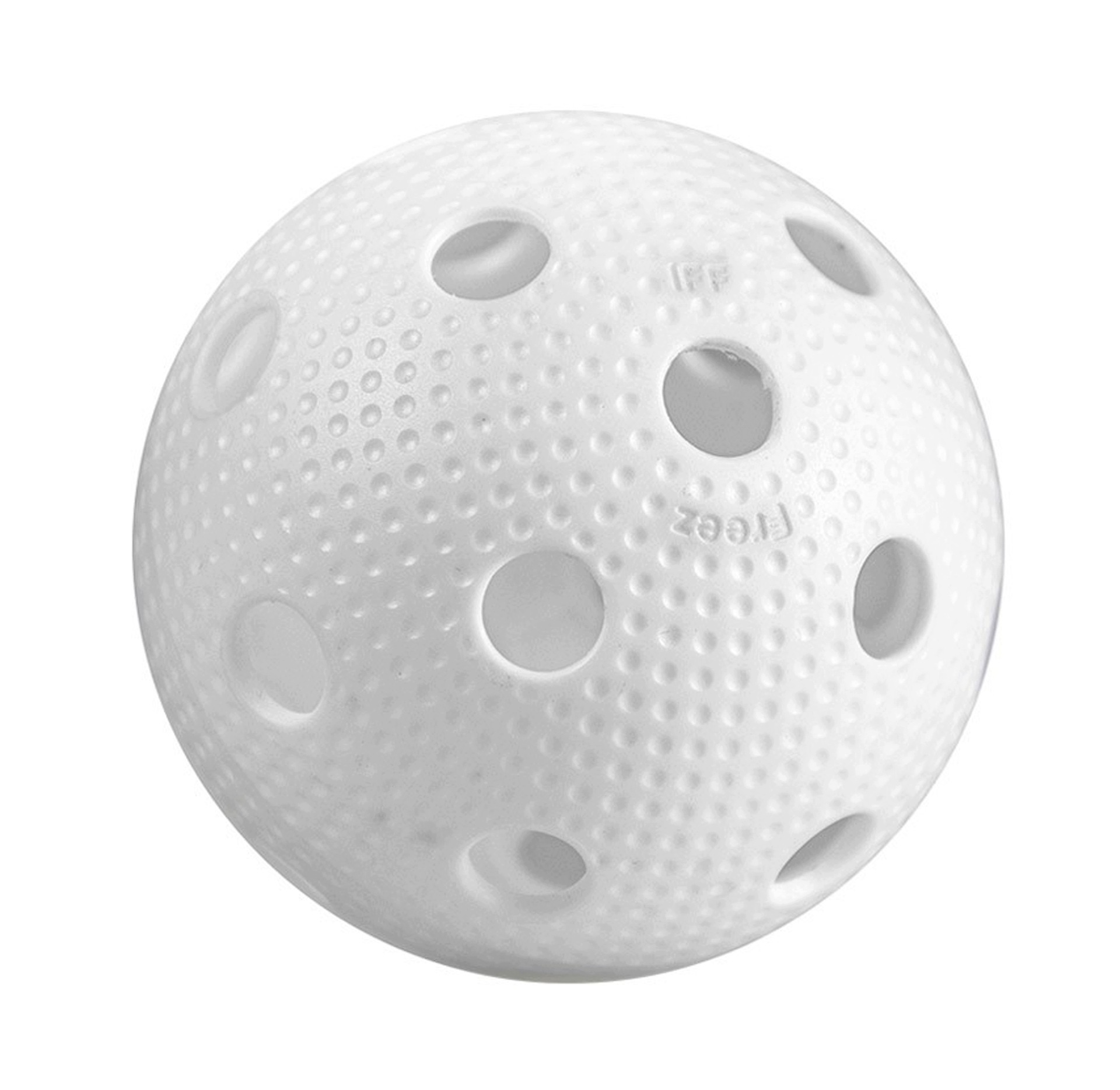 Piłeczka do Unihokeja Hokeja Ulicznego Floorball FREEZ BALL OFFICIAL Biała (Kub_05-H078K-B) – Idealna do profesjonalnych rozgrywek