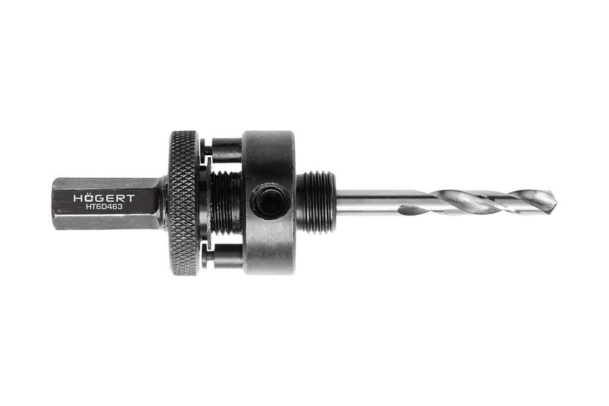 Adapter do otwornic HEX 14-30 mm HOGERT HT6D462 – Niezbędne narzędzie dla każdego majsterkowicza