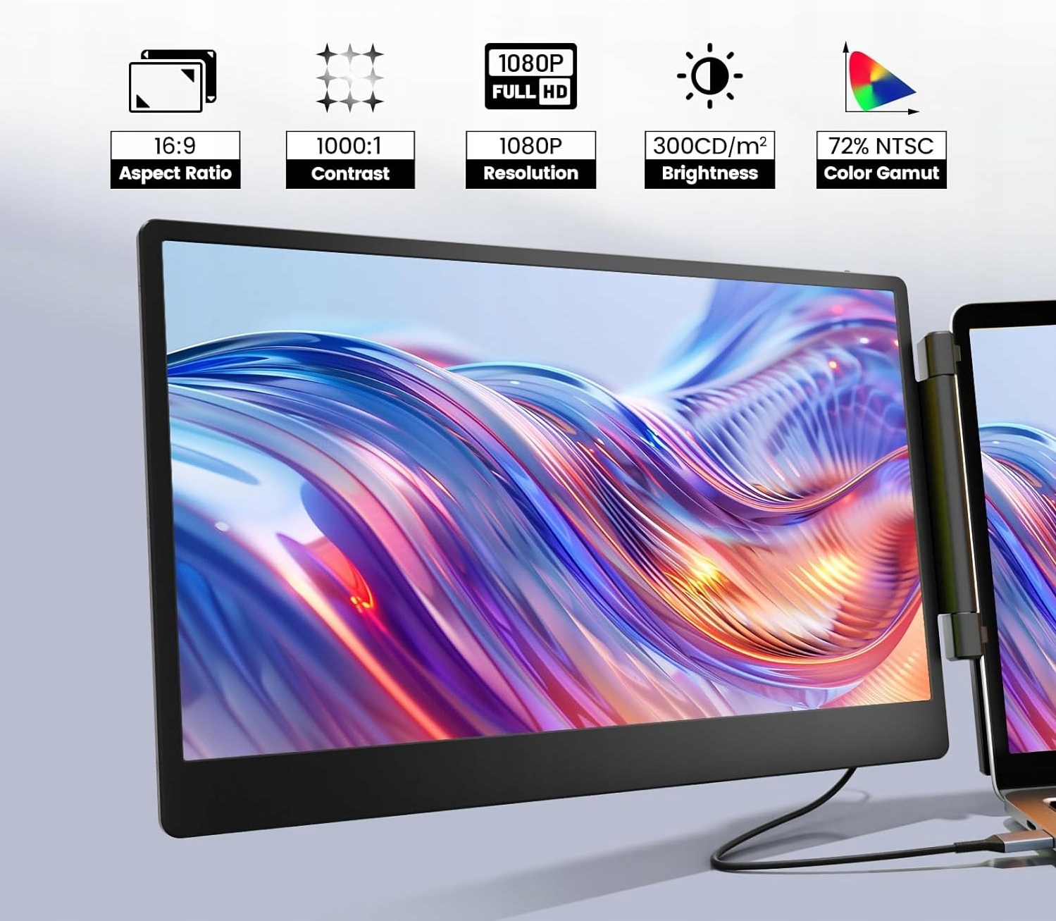 Typ matrycy IPS/PLS dla lepszych kątów widzenia