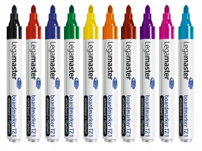 Legamaster Whiteboardmarker TZ1 – Wielokolorowy zestaw markerów do tablic